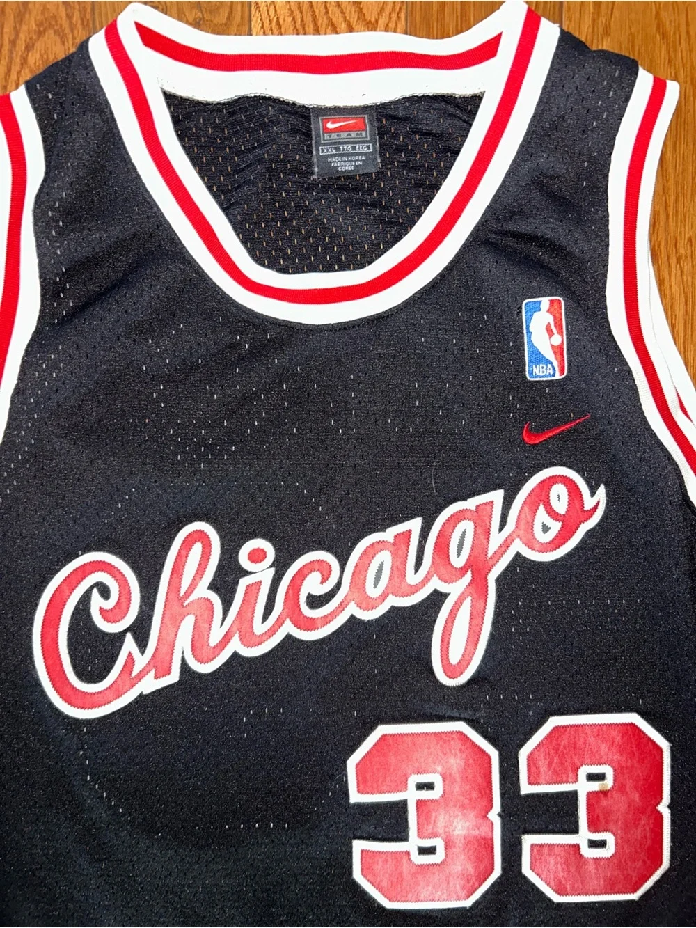 Scottie Pippen Chicago Bulls Nike Vintage Jersey Size 2XL